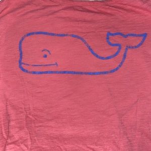 vineyard vines logo tee- long sleeve (size M)